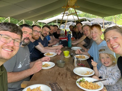 Gaupfingstlager auf dem Baierbacherhof